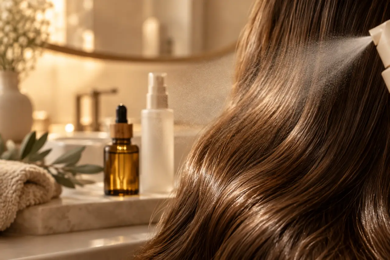 Protecteur de chaleur cheveux naturel : choisir la bonne formule et préserver la brillance