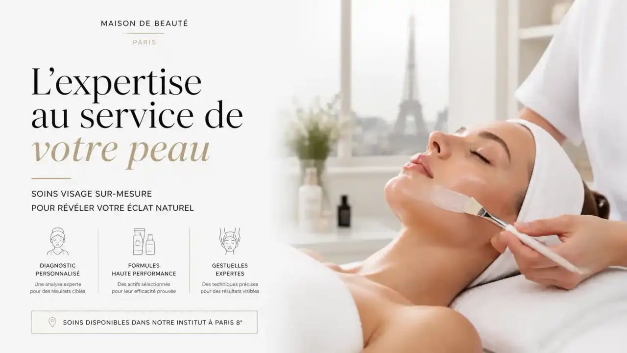 Soin du visage à Paris 12 dans un institut de beauté professionnel