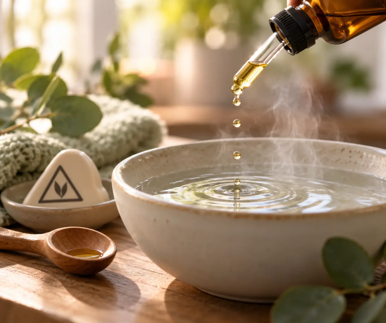 Inhalation d’huiles essentielles : quelques gouttes suffisent, les précautions comptent