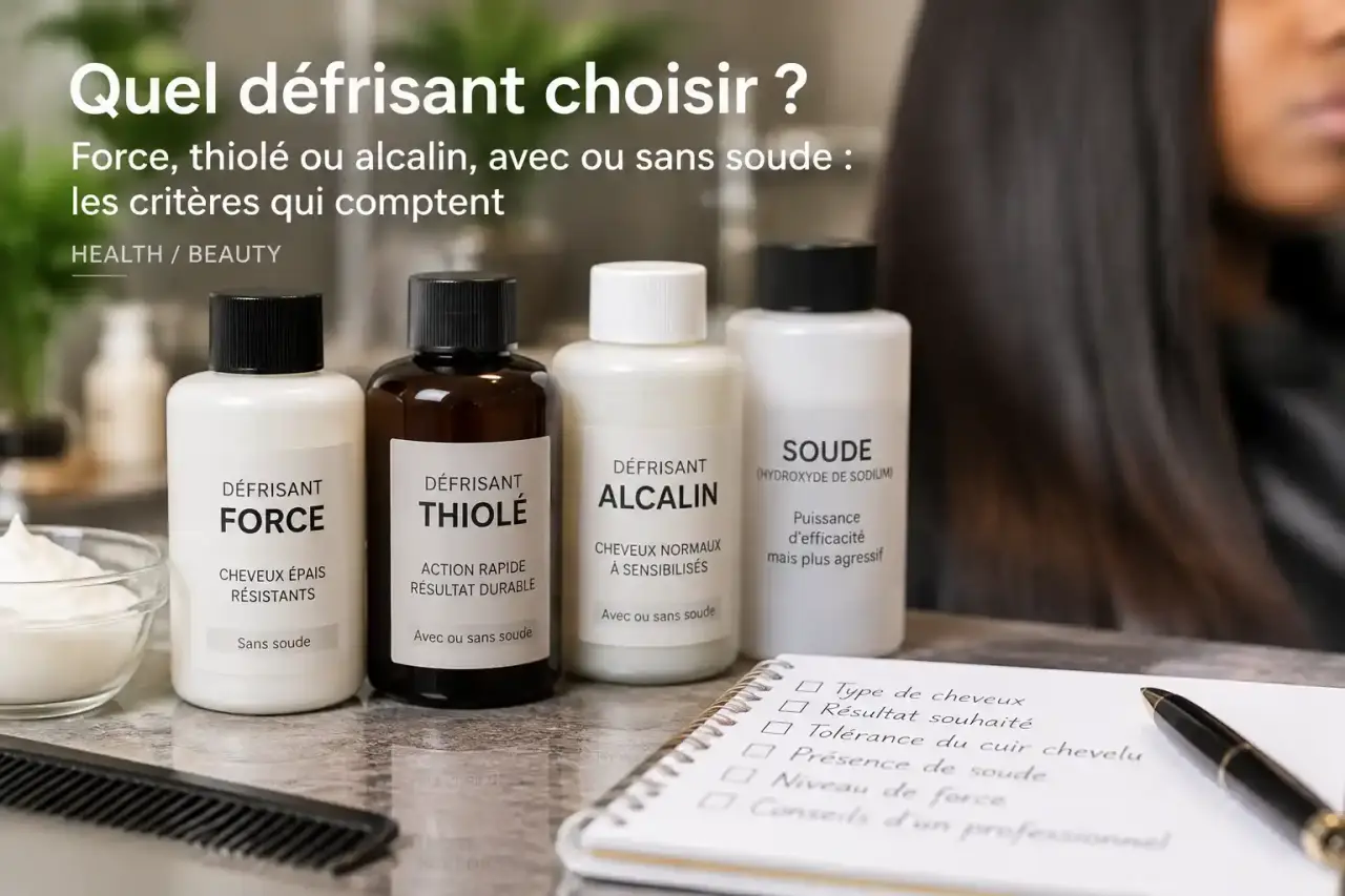 Quel défrisant choisir ? Force, thiolé ou alcalin, avec ou sans soude : les critères qui comptent